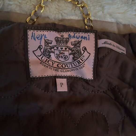 Vintage Y2K Juicy Couture Down Plaid Jacket - Picture 12 of 13